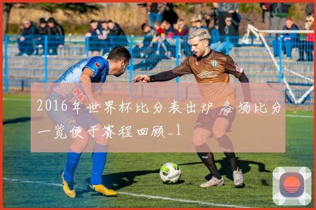 2016年世界杯比分表出炉 各场比分一览便于赛程回顾_1